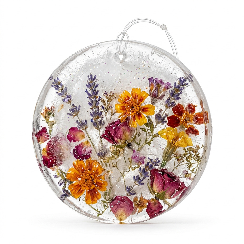 How to Make Ice Sun Catchers with Dried Flowers — An Easy DIY Anyone Can Do