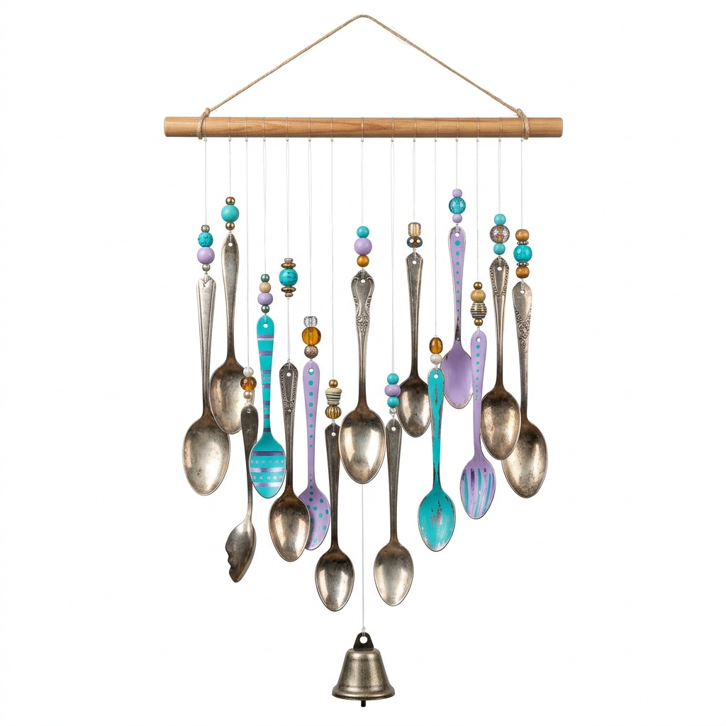 How to Make a Wind Chime from Old Spoons — An Easy DIY Anyone Can Do